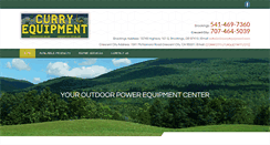 Desktop Screenshot of curryequipment.com
